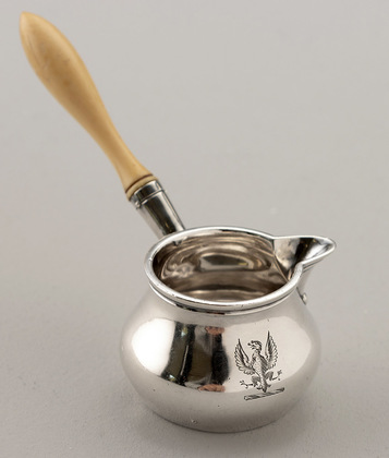 Antique Silver Miniature Brandy Saucepan - Richard Sibley, Thomas of Bond Street